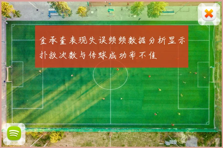 金承奎表现失误频频数据分析显示扑救次数与传球成功率不佳
