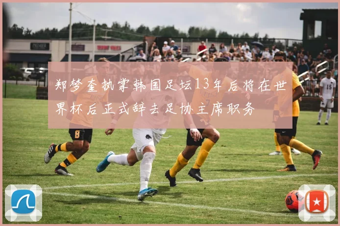 郑梦奎执掌韩国足坛13年后将在世界杯后正式辞去足协主席职务